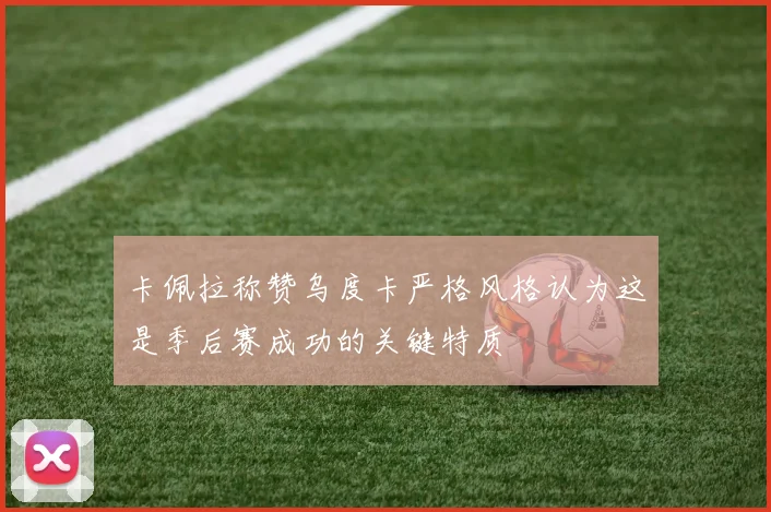 卡佩拉称赞乌度卡严格风格认为这是季后赛成功的关键特质