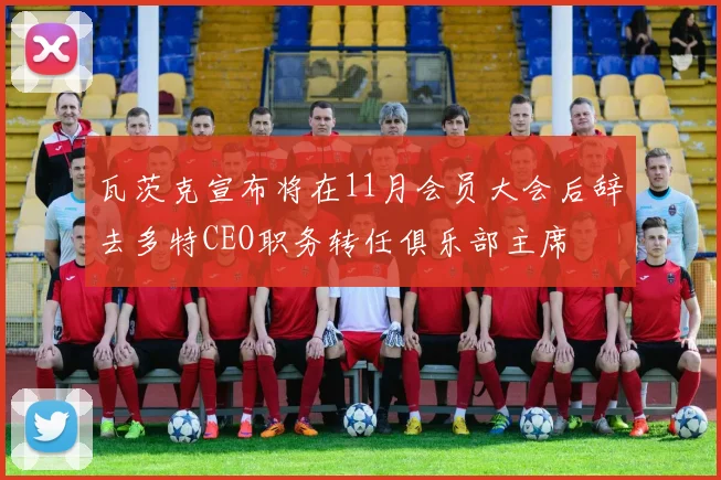 瓦茨克宣布将在11月会员大会后辞去多特CEO职务转任俱乐部主席